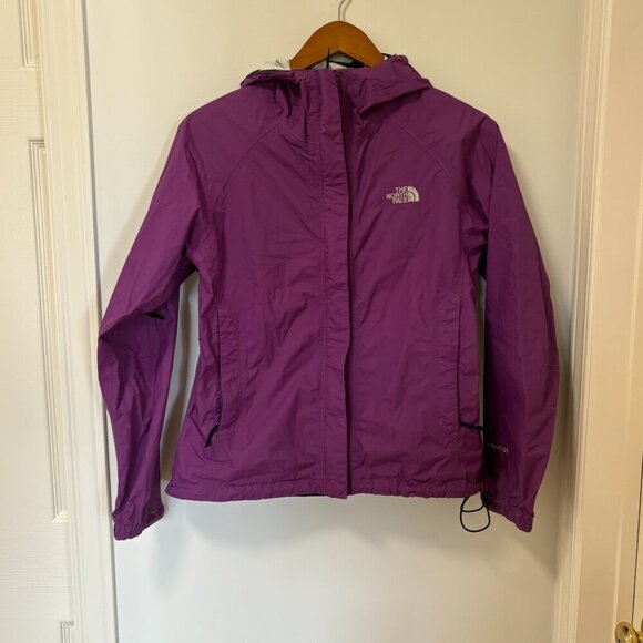 The North Face Lightweight Hyvent Rain Jacket Windbreaker Purple Women's Sz S - Picture 4 of 16
